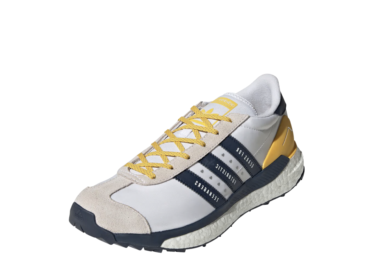 Adidas Country Human Made White Navy - photo 2