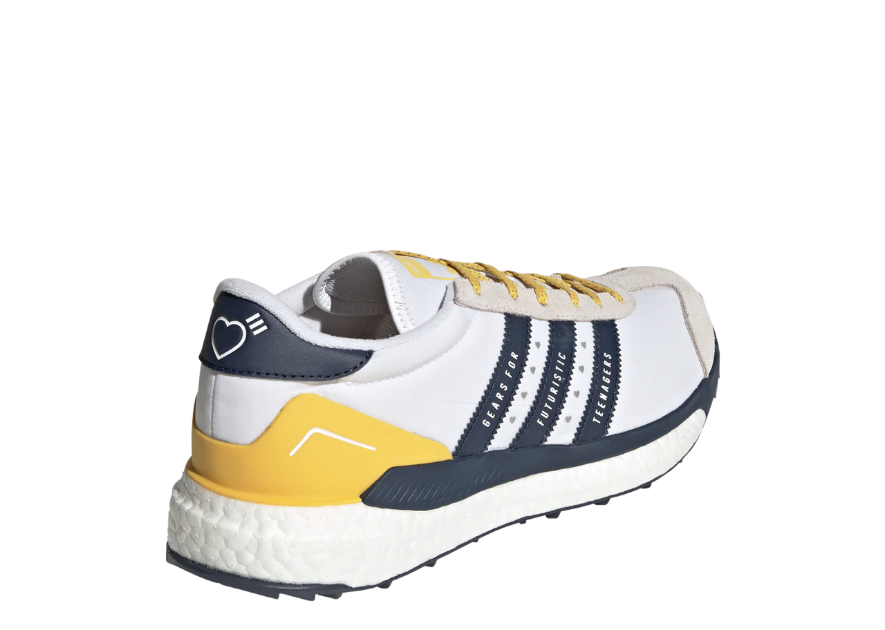 Adidas Country Human Made White Navy - photo 3
