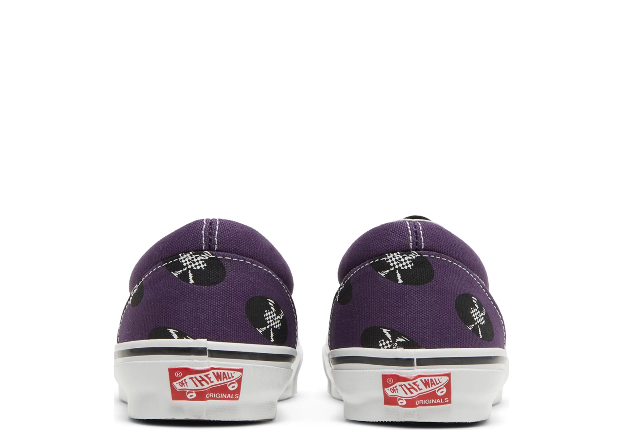 Vans Vault OG Classic Slip-On Wacko Maria Purple Records - photo 3