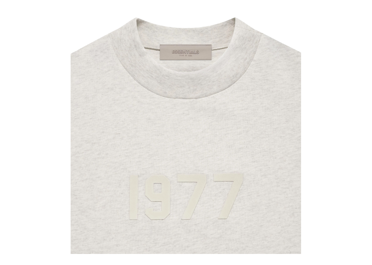 Fear of God Essentials 1977 T-shirt Light Oatmeal (W) - photo 3