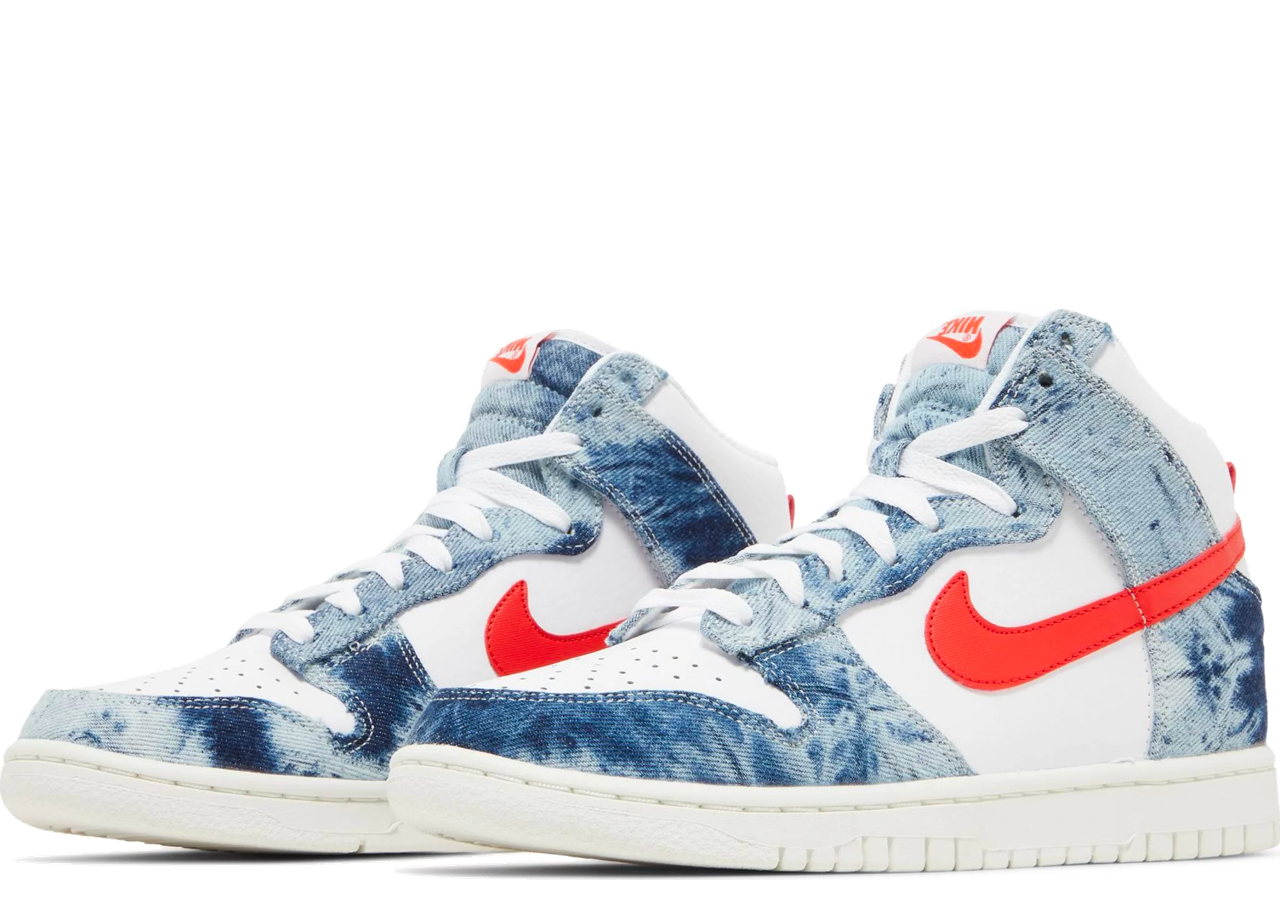 Nike Dunk High Washed Denim Pack (Women's) - photo 2