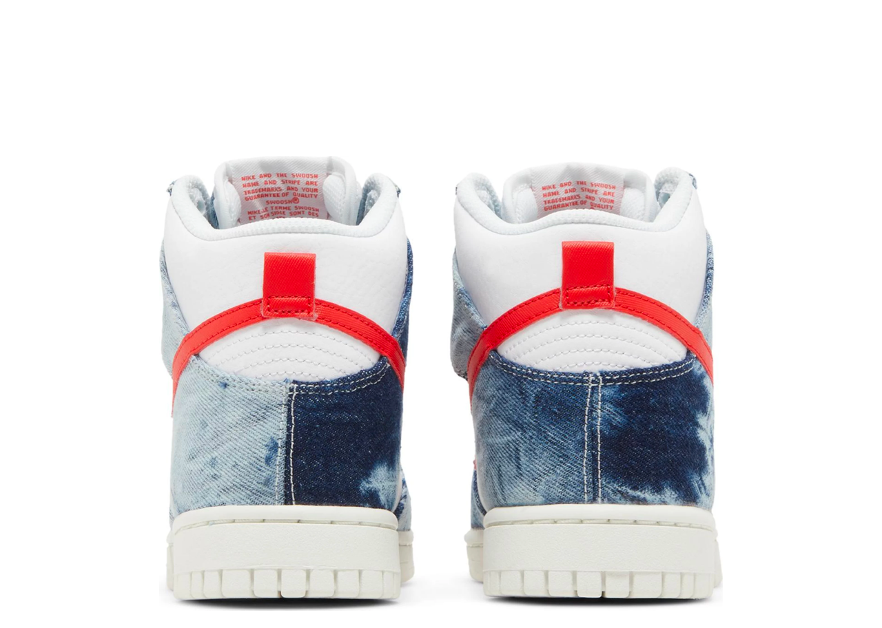 Nike Dunk High Washed Denim Pack (Women's) - photo 3