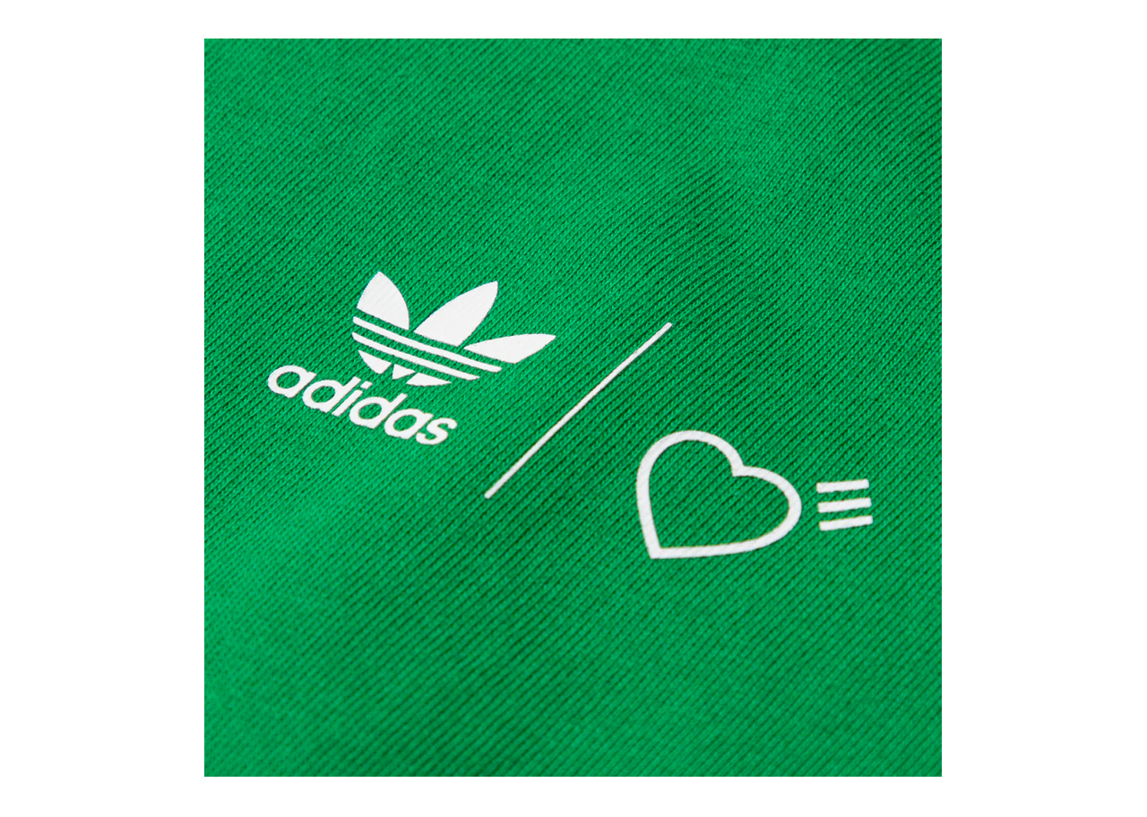 adidas x Human Made Graphic Tee Green - photo 3