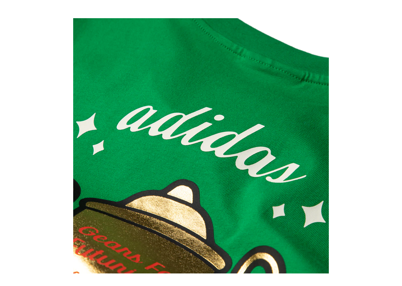 adidas x Human Made Graphic Tee Green - photo 5