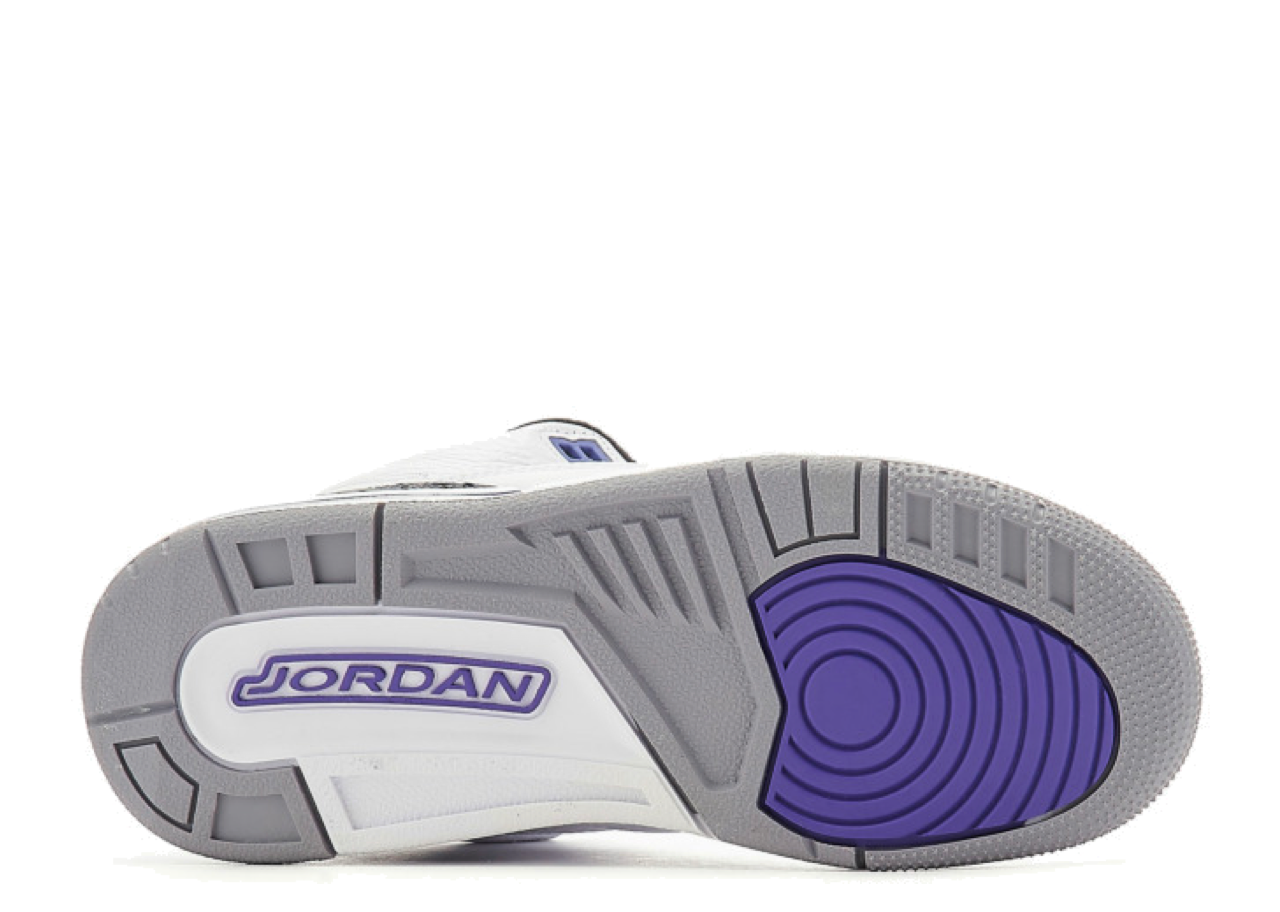 Air Jordan 3 Retro Dark Iris (Grade School) - photo 4