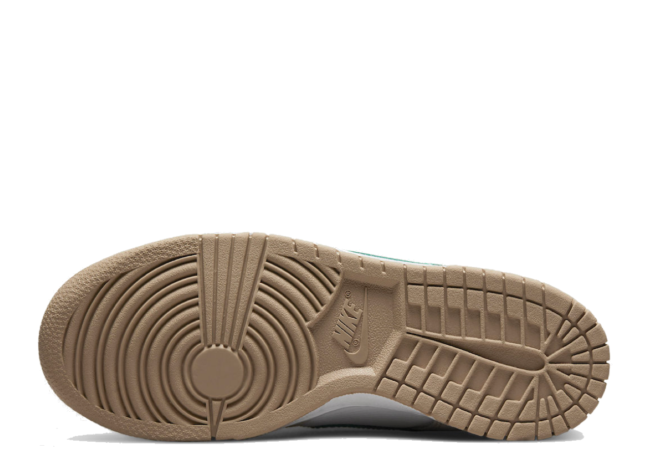 Nike Dunk Low Split Seam White Tan Mint (Grade School) - photo 4