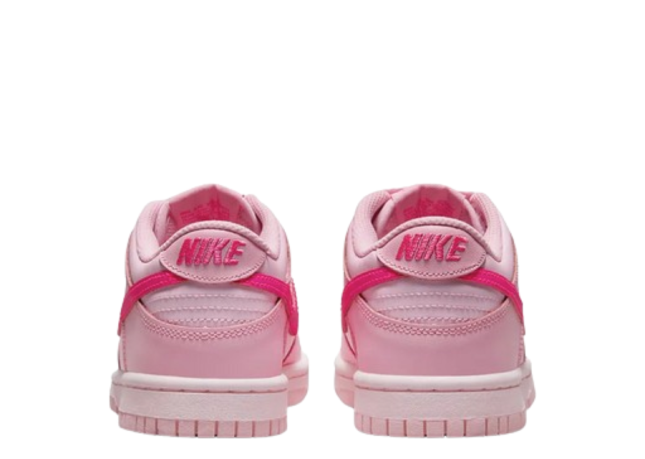 Nike Dunk Low Triple Pink (Grade School) - photo 3