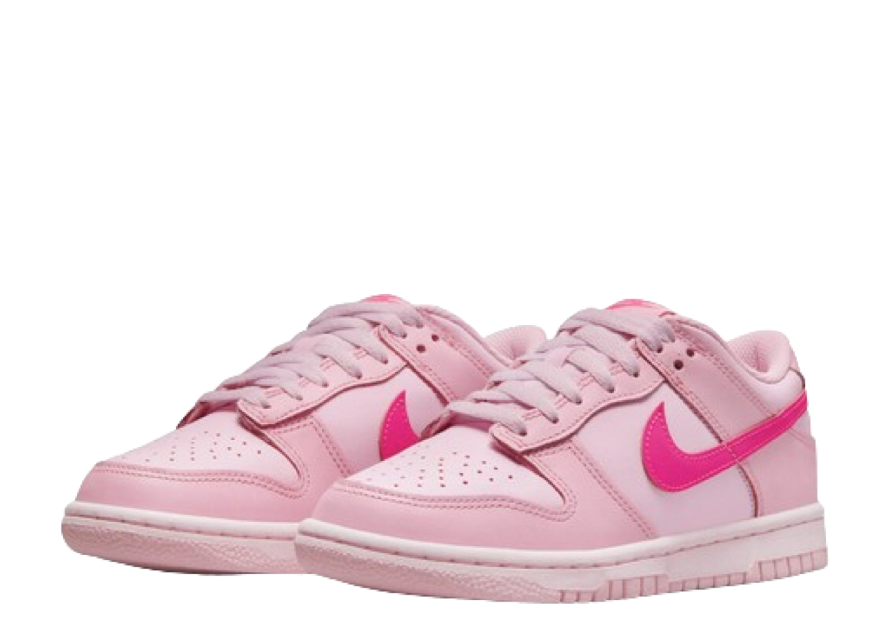 Nike Dunk Low Triple Pink (Grade School) - photo 2