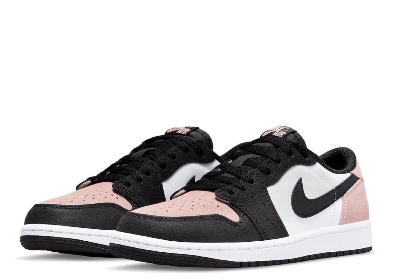 Air Jordan 1 Low OG Bleached Coral (Grade School) - photo 2