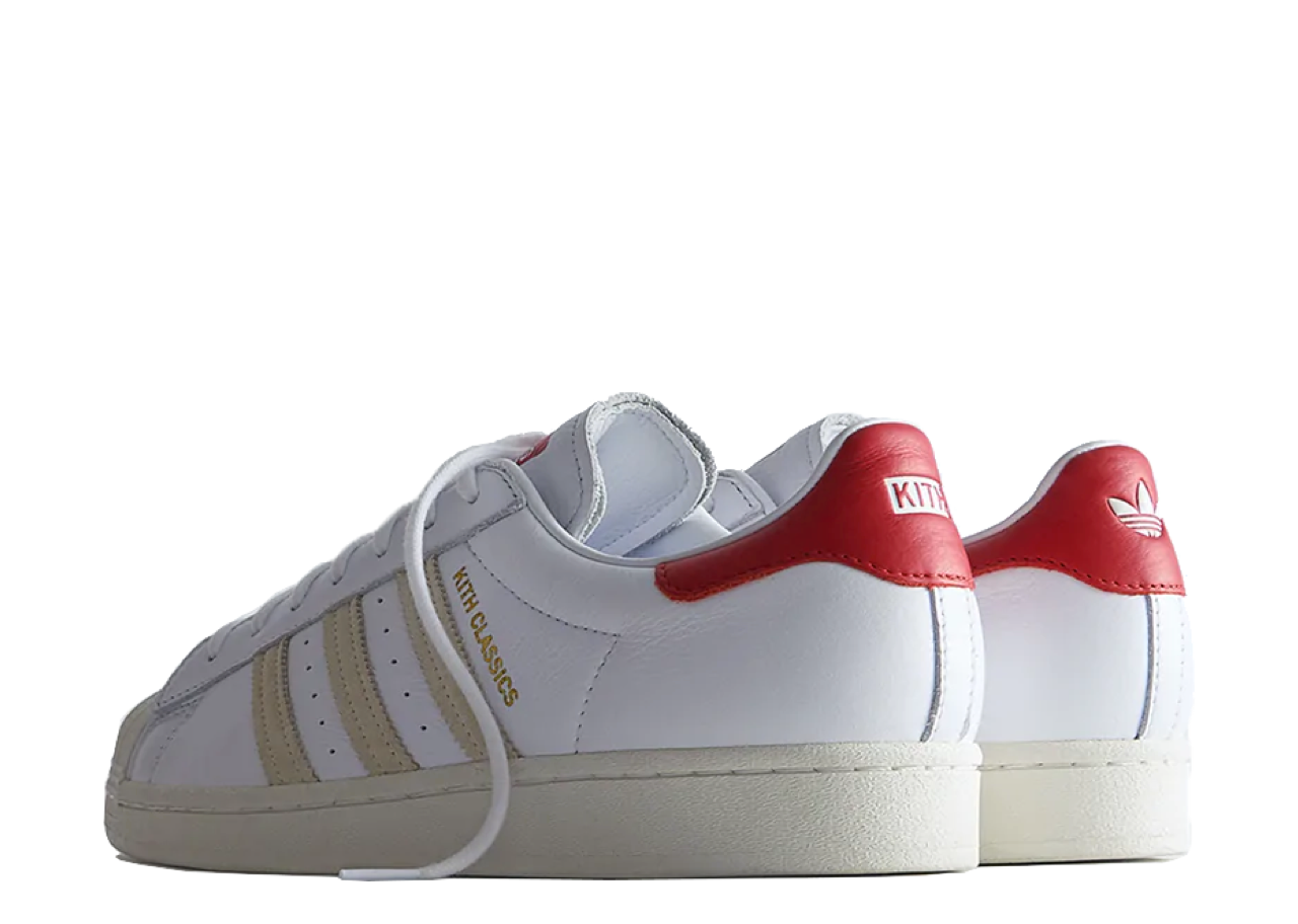 Adidas Superstar Kith Classics White Red - photo 3