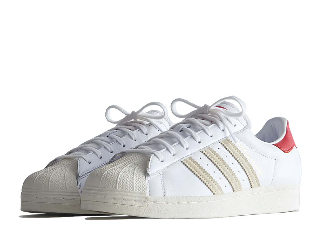 Adidas Superstar Kith Classics White Red - photo 2