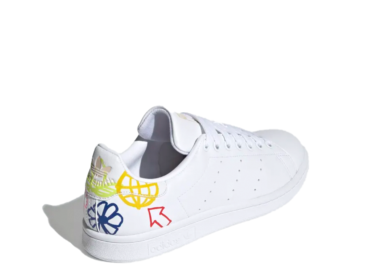 Adidas Stan Smith White Doodle (Women's) - photo 3