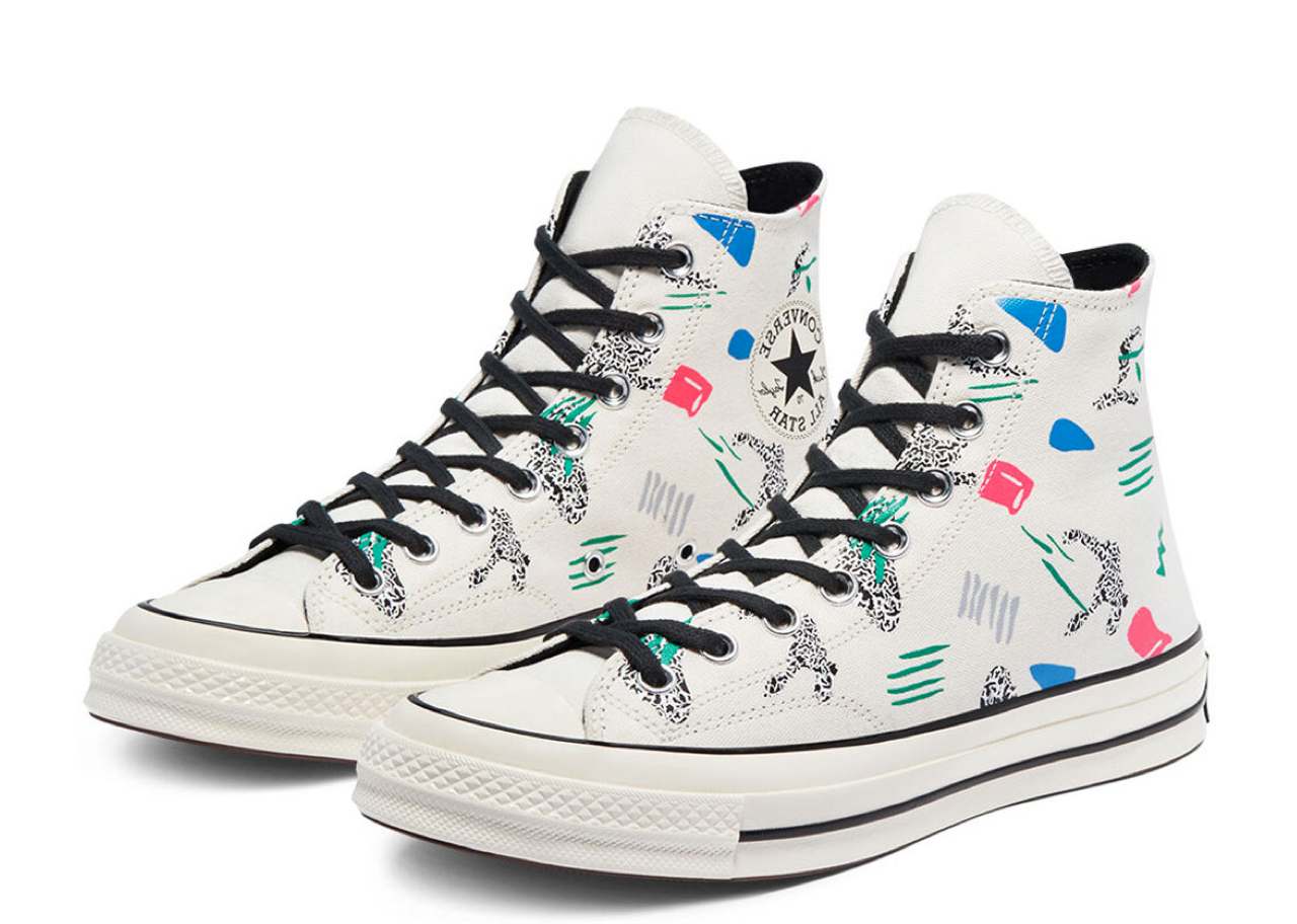 Converse Chuck Taylor All-Star 70's High Archive Skate Egret - photo 2