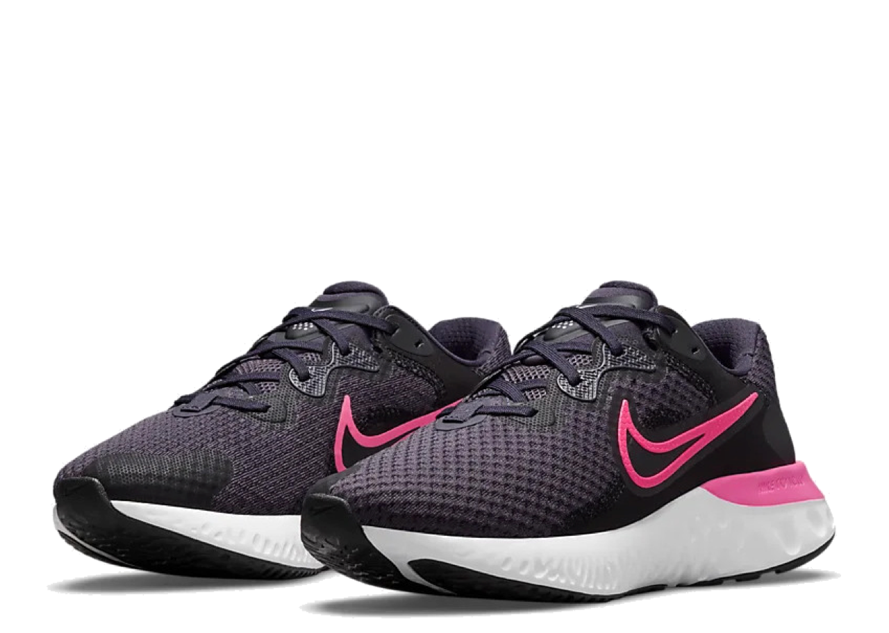 NIKE RENEW RUN 2 CAVE PURPLE HYPER PINK (Women's) - photo 2