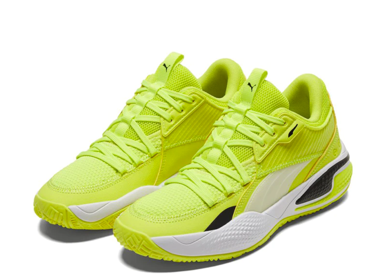 PUMA COURT RIDER I YELLOW GLOW WHITE - photo 2
