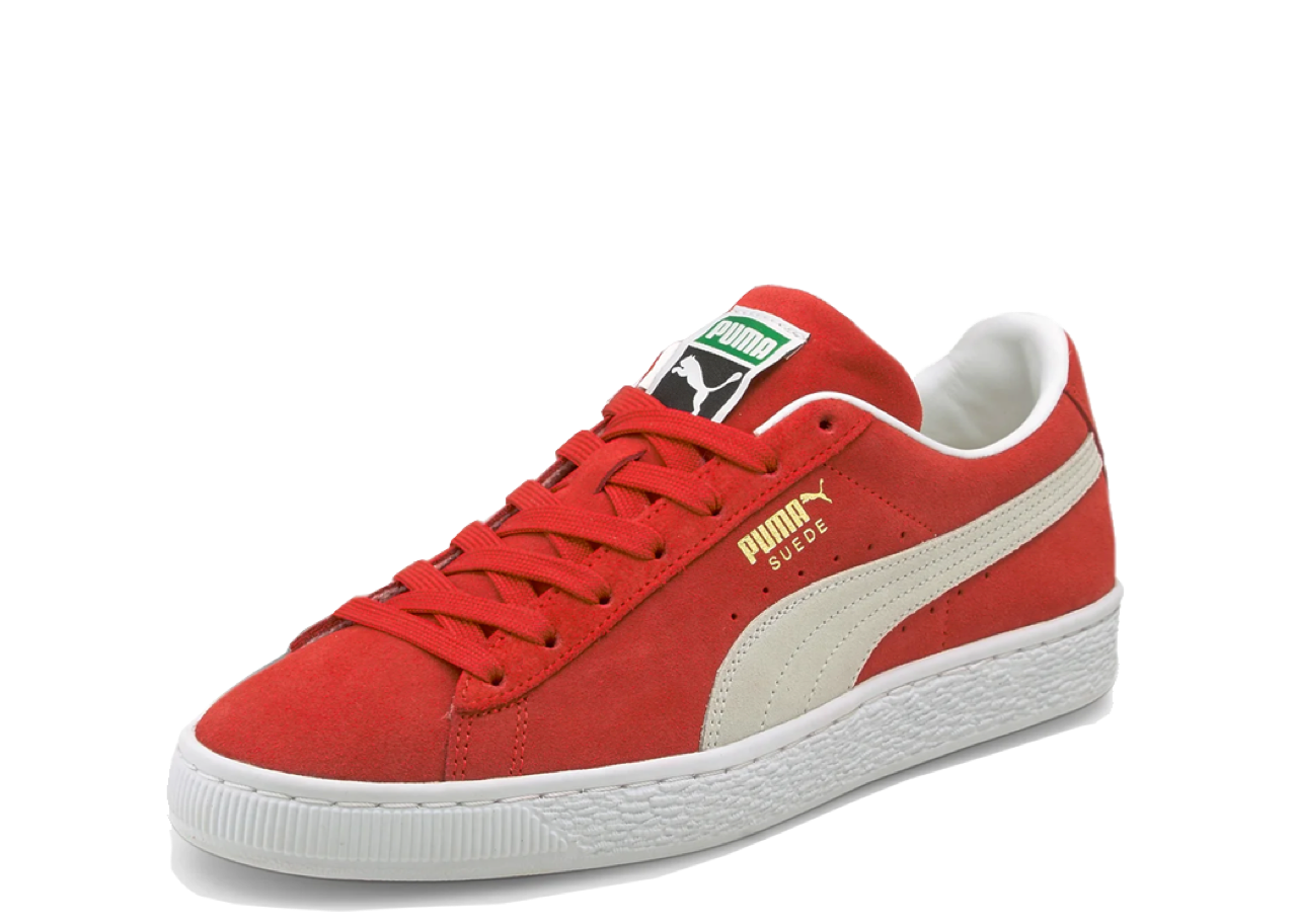 PUMA SUEDE CLASSIC XXI HIGH RISK RED WHITE - photo 2