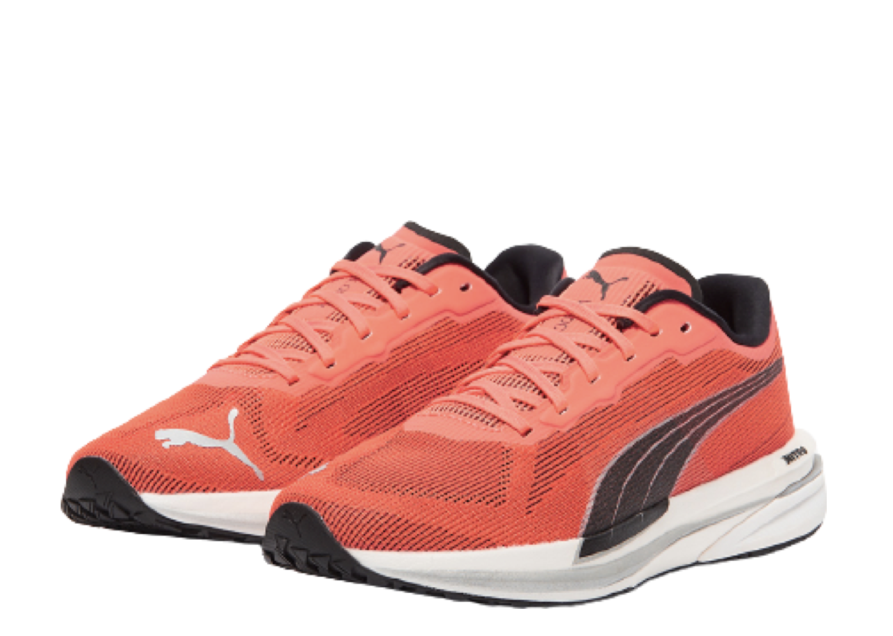 PUMA WMNS VELOCITY NITRO LAVA BLAST BLACK SILVER - photo 2