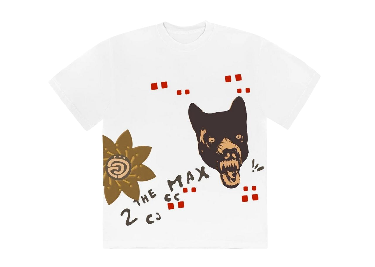 Travis Scott Cactus Jack Wolf T-shirt White