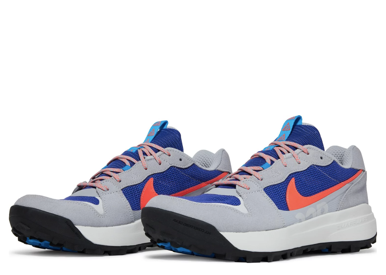Nike ACG Lowcate Wolf Grey Bright Crimson - photo 2