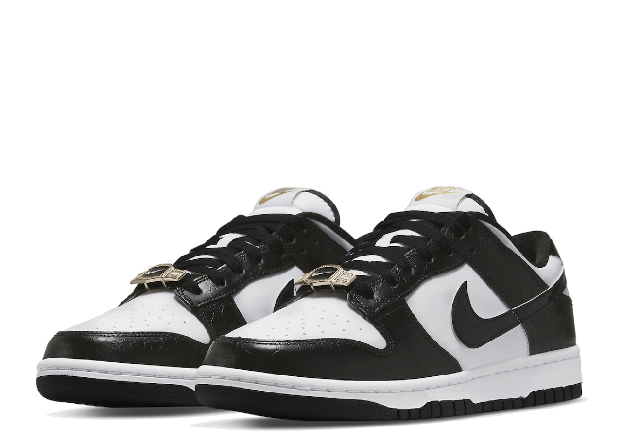 Nike Dunk Low World Champs Black White - photo 2