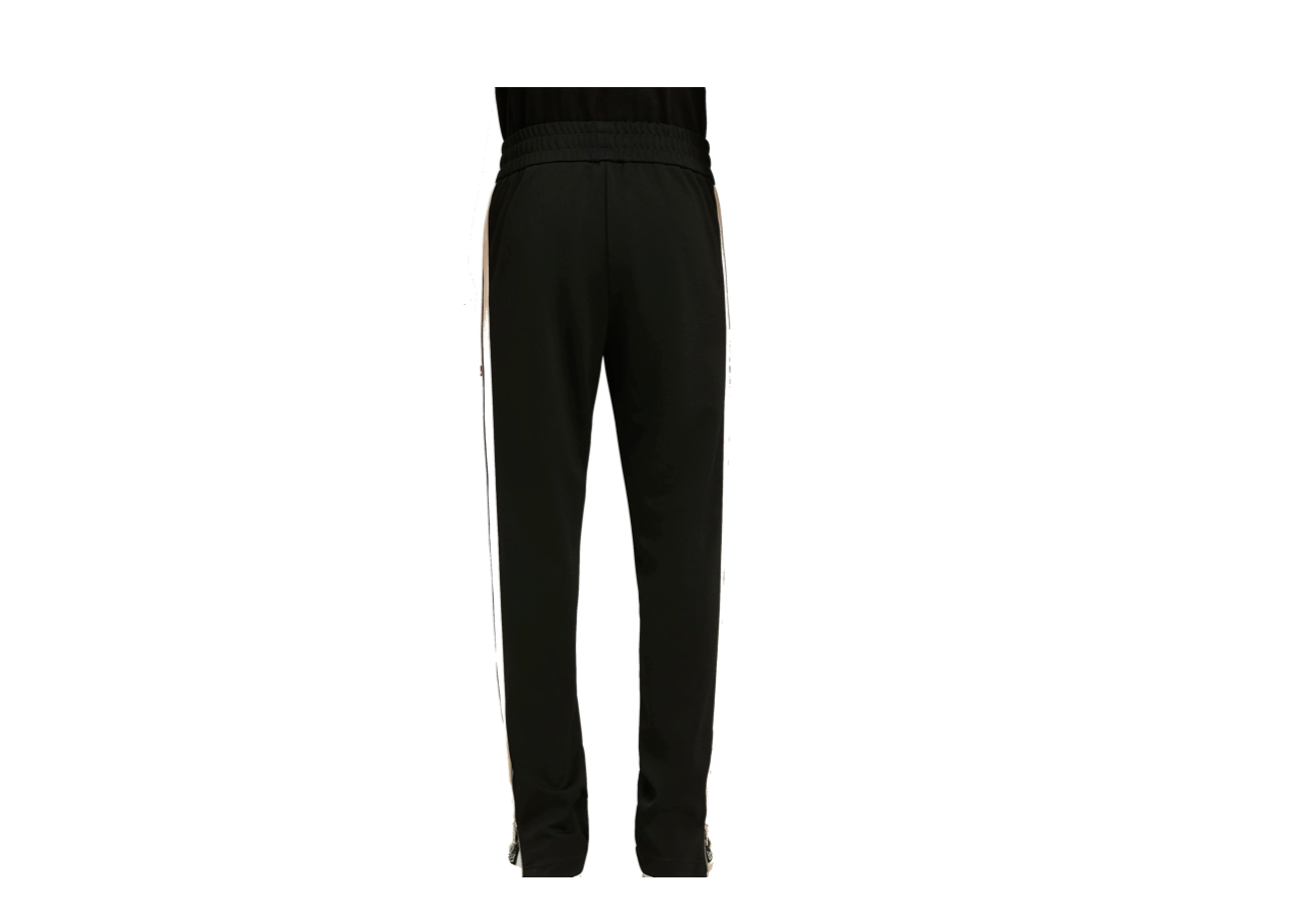 Moncler x Palm Angels Track Pants Black White - photo 2