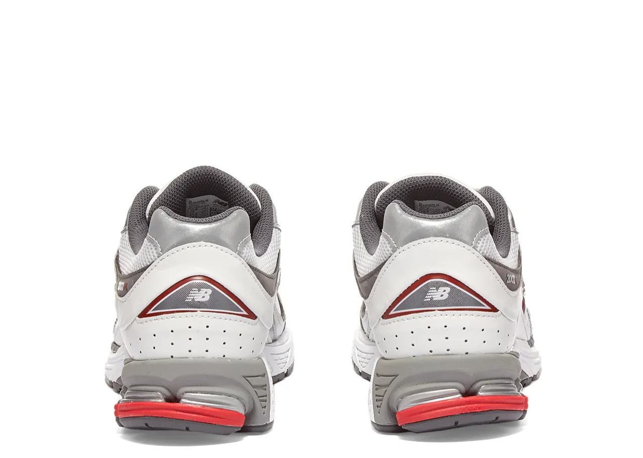 New Balance 2002R Silver Metallic Team Red - photo 3