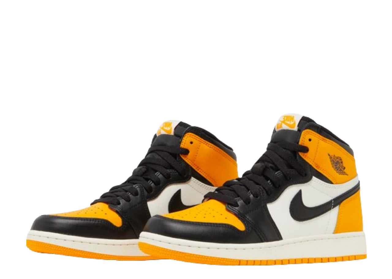 Air Jordan 1 Retro High OG Yellow Toe - photo 2