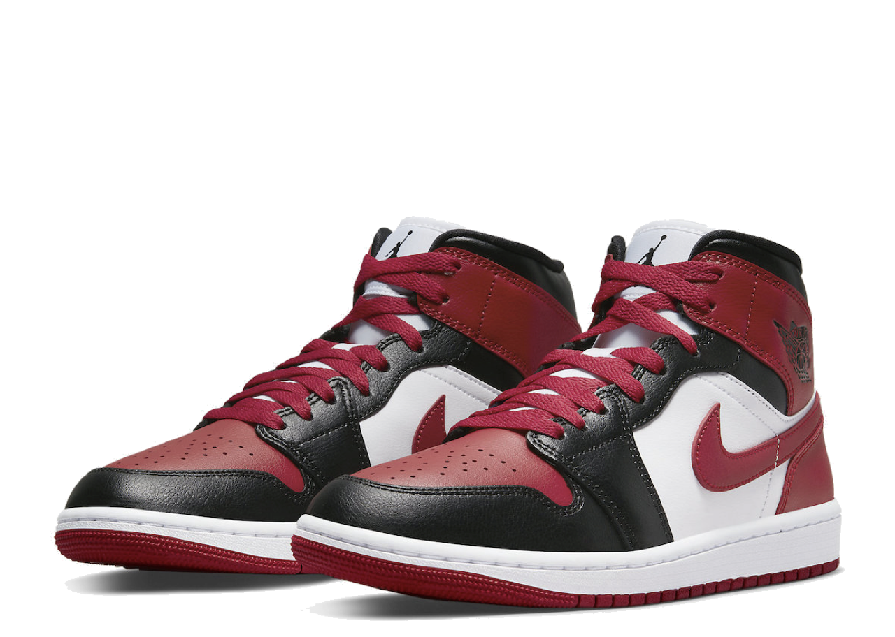 Air Jordan 1 Mid Alternate Bred Toe (Women's) - photo 2