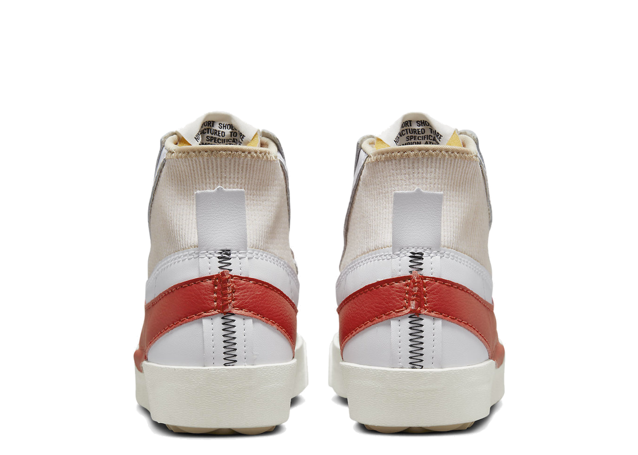 Nike Blazer Mid '77 Jumbo White Habanero Red - photo 3