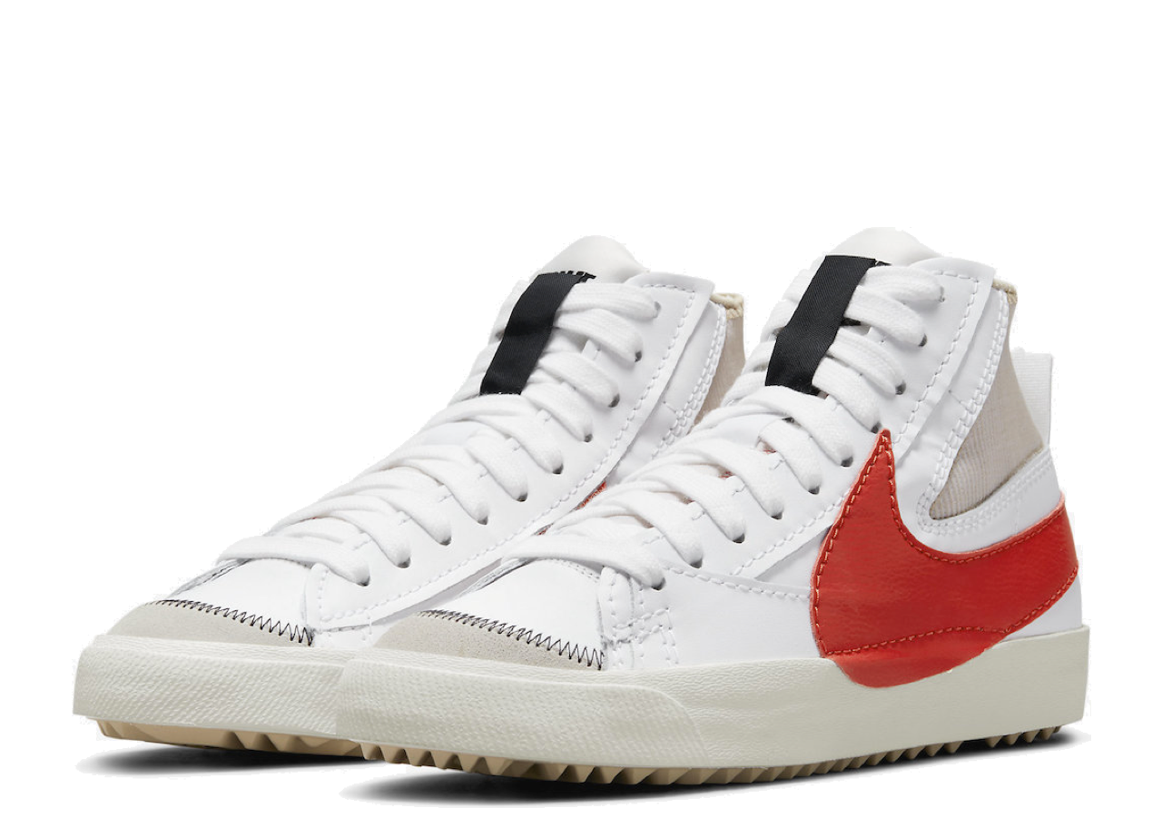 Nike Blazer Mid '77 Jumbo White Habanero Red - photo 2