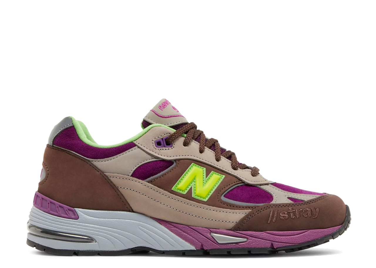 New Balance 991 Stray Rats Brown