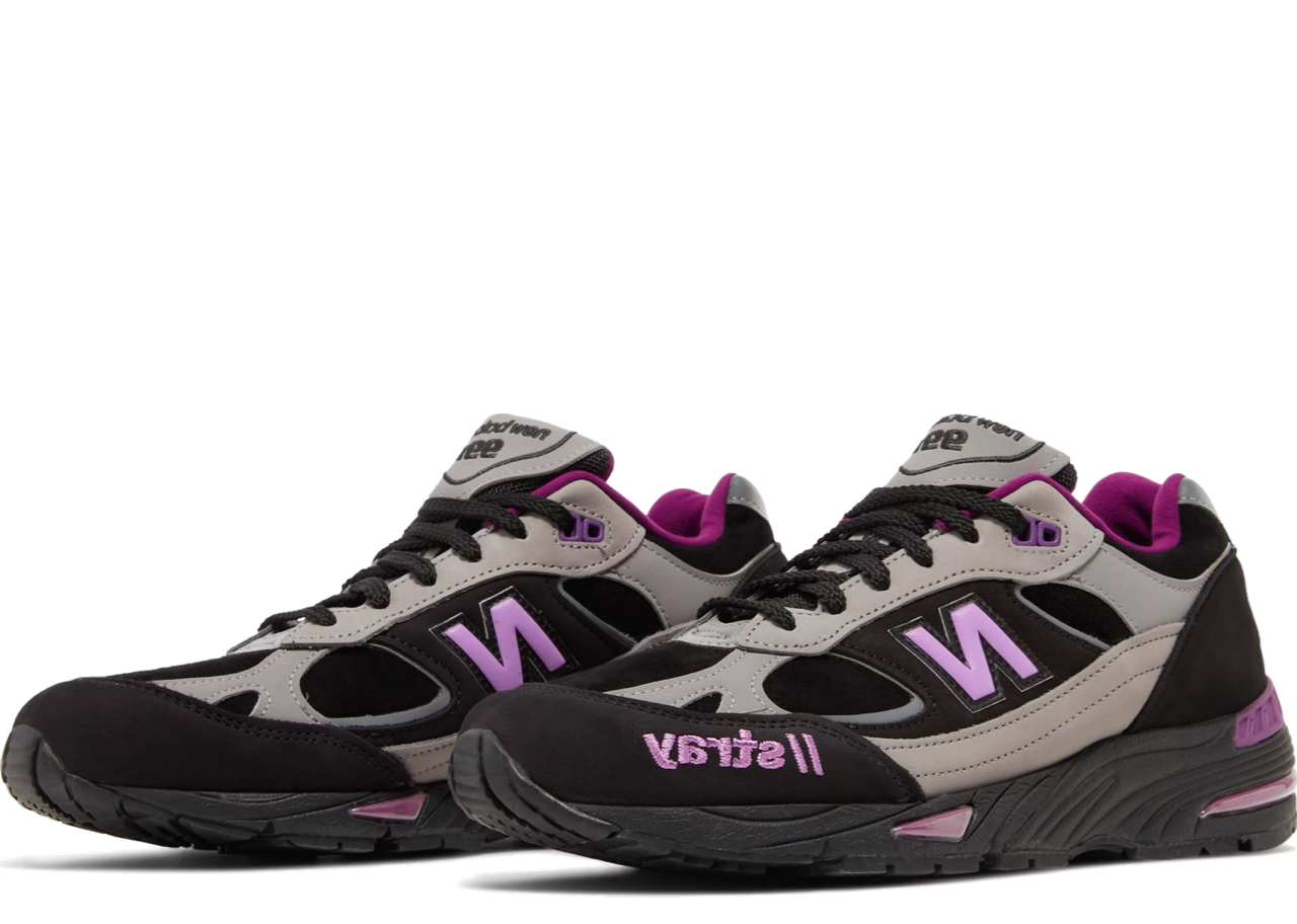 New Balance 991 Stray Rats Black - photo 2