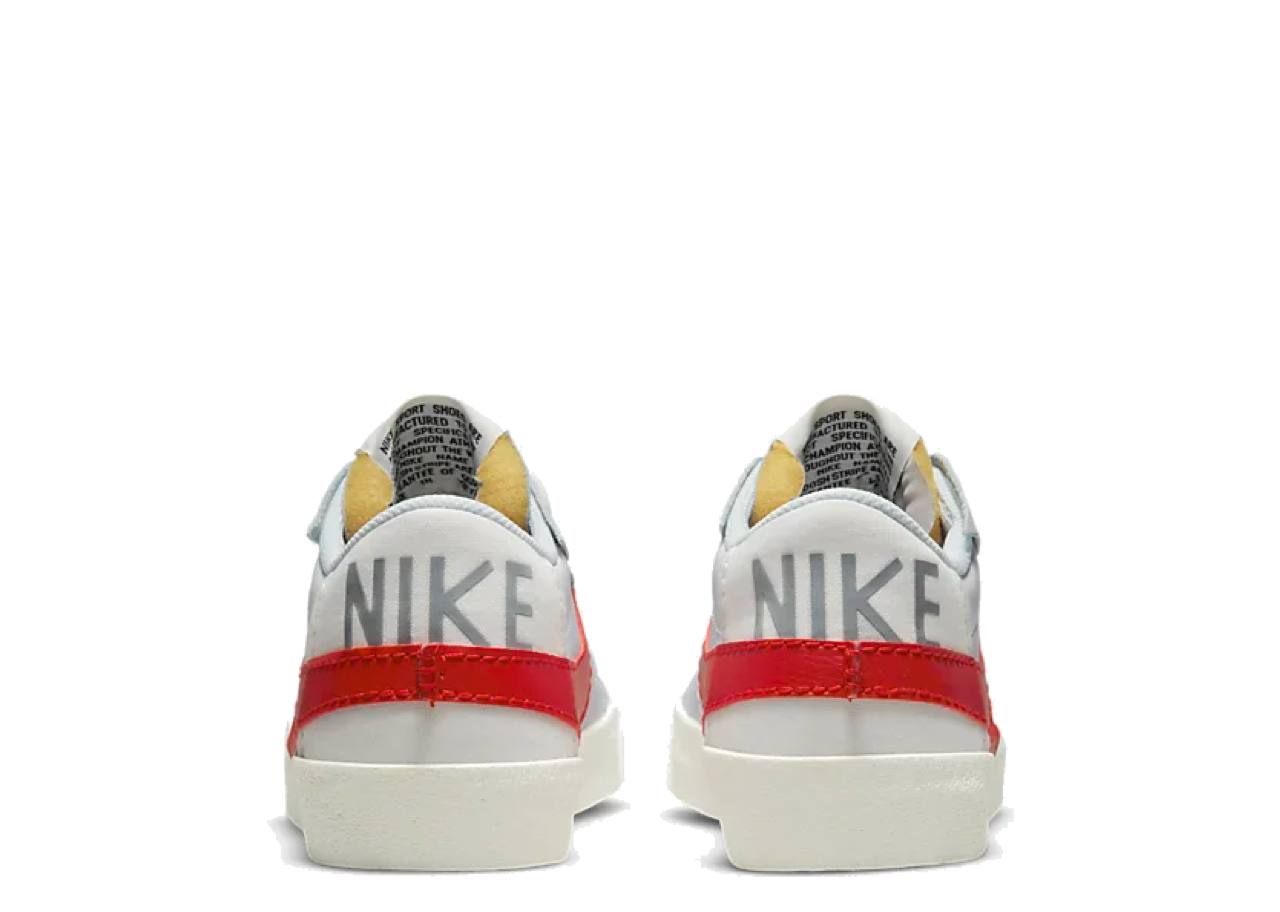 Nike Blazer Low 77 Jumbo White University Red - photo 3