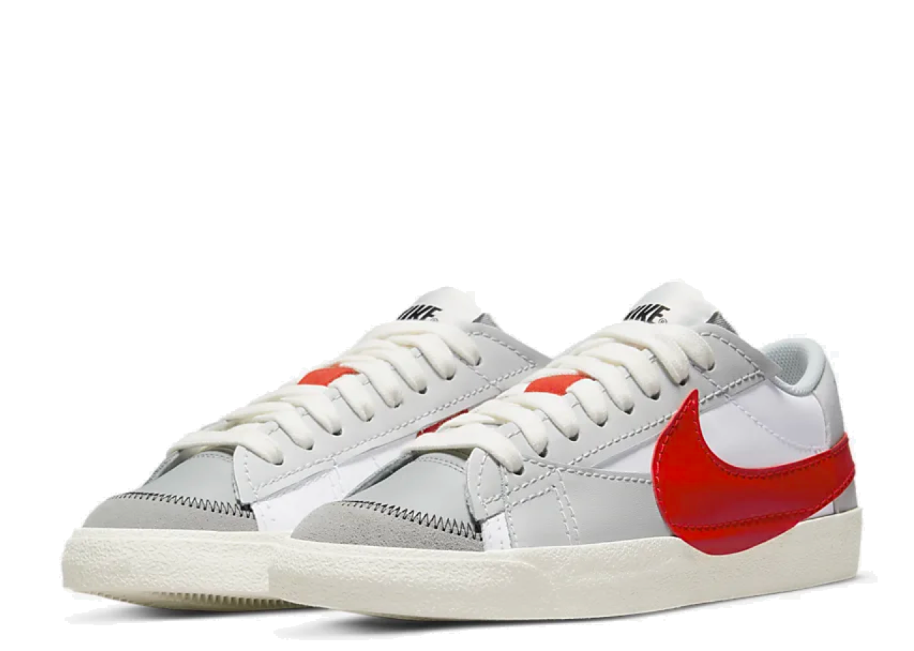 Nike Blazer Low 77 Jumbo White University Red - photo 2