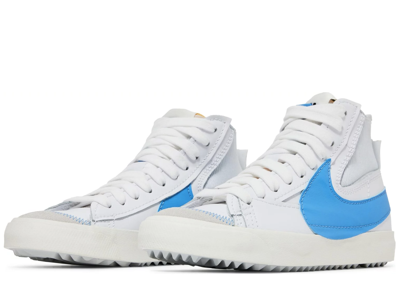 Nike Blazer Mid '77 Jumbo White University Blue - photo 2