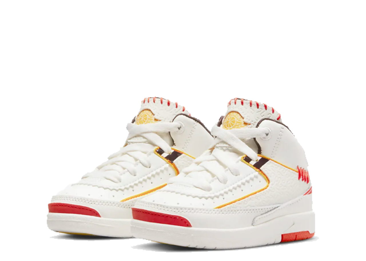 Jordan 2 Retro SP Maison Chateau Rouge (Toddler) - photo 2