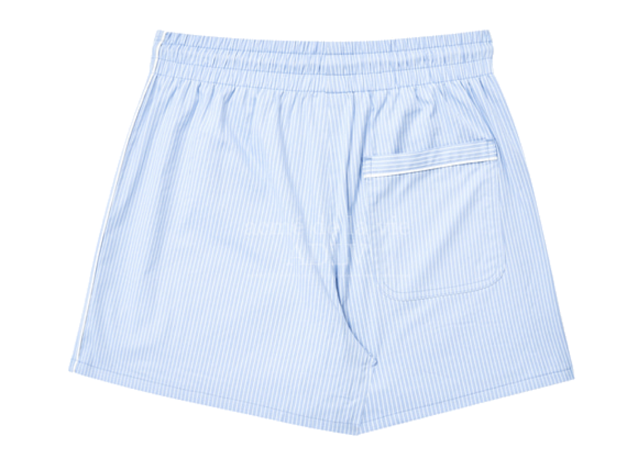 Acme De La Vie A Logo Emblem Patch Stripe Short Pants Sky Blue - photo 2