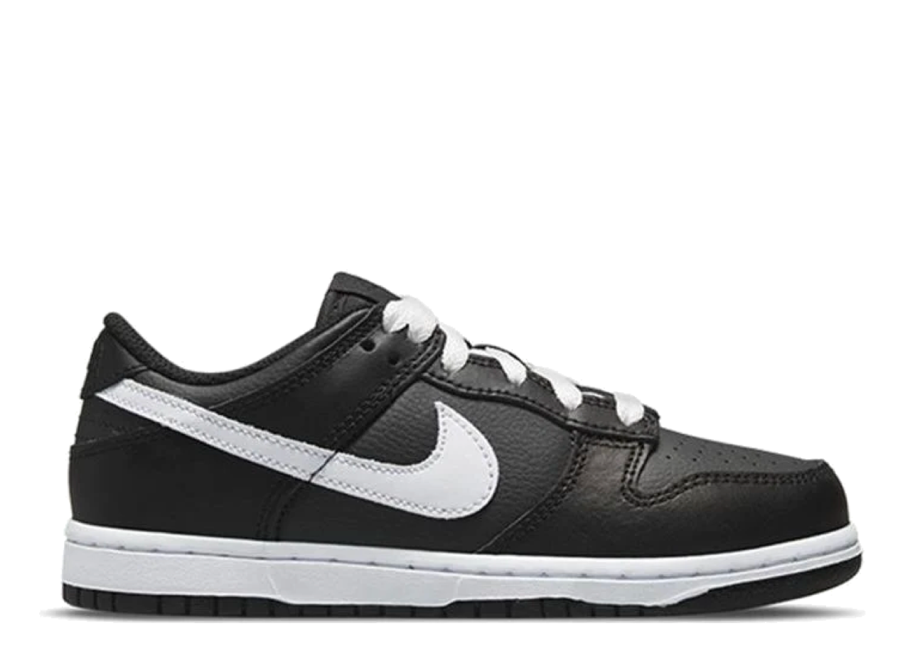 Nike Dunk Low Black White (2022) (Grade School)