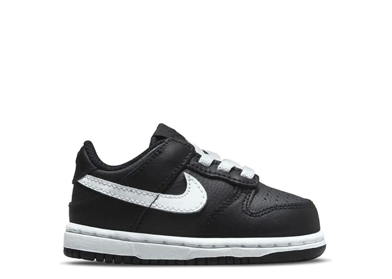 Nike Dunk Low Black White (2022) (Toddler)
