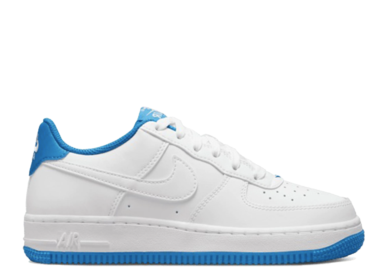 Nike Air Force 1 Low '07 White Light Photo Blue (Grade School)