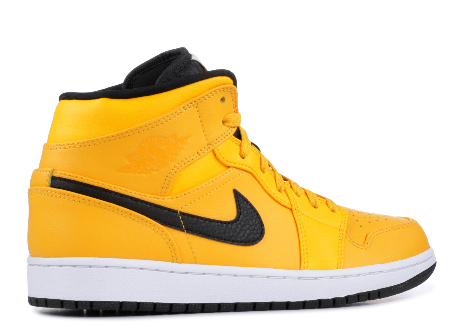 Air Jordan 1 Mid University Gold Black - photo 3
