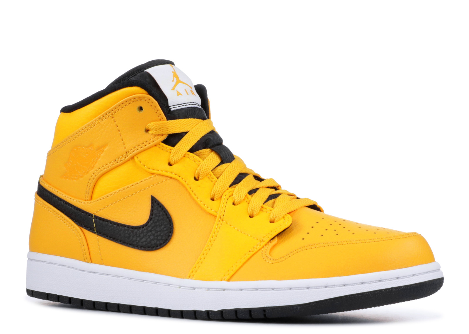 Air Jordan 1 Mid University Gold Black - photo 2