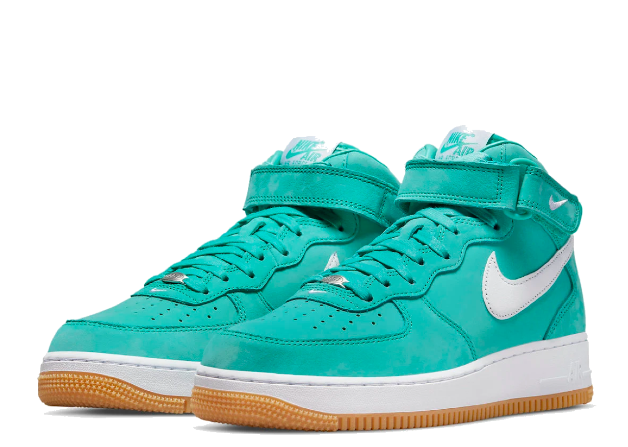 Nike Air Force 1 Mid '07 Washed Teal - photo 2
