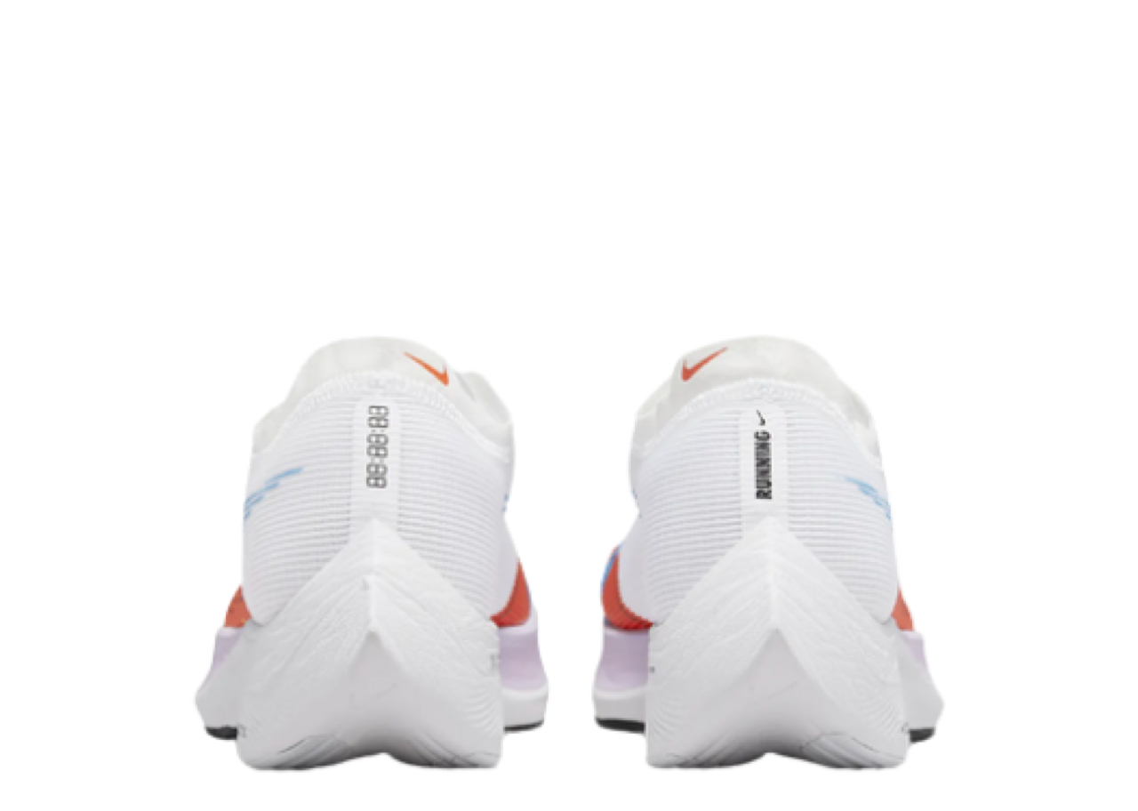 Nike ZoomX VaporFly Next% 2 White Laser Blue Rush Orange (Women's) - photo 3