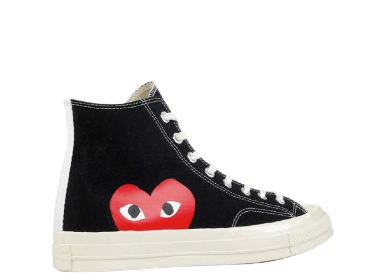 Converse Chuck Taylor All-Star 70's High CDG PLAY Black - photo 3