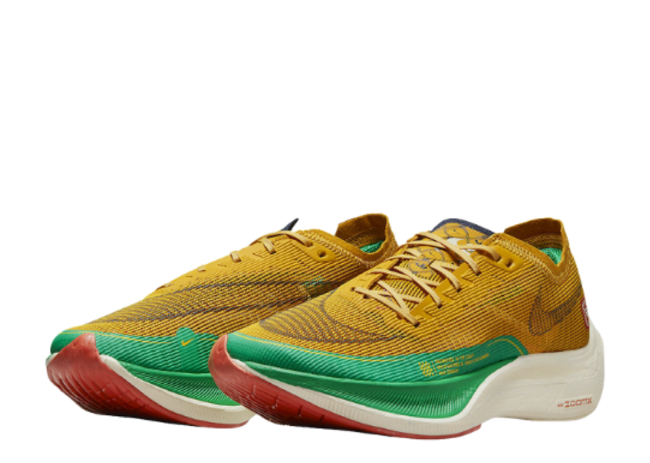 Nike ZoomX VaporFly Next% 2 1972 Dark Sulfur Stadium Green - photo 2