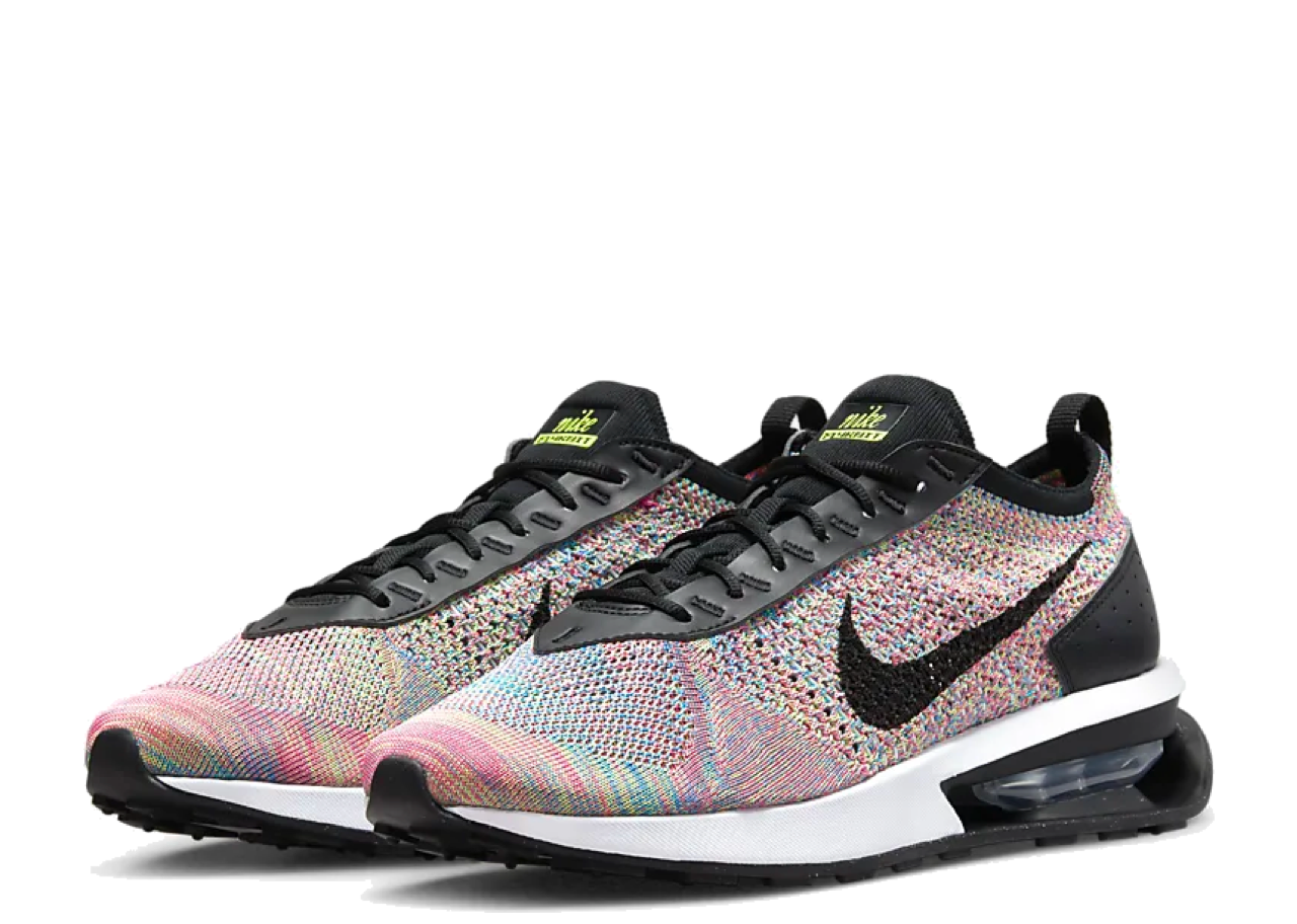 Nike Air Max Flyknit Racer Ghost Green Pink Blast - photo 2