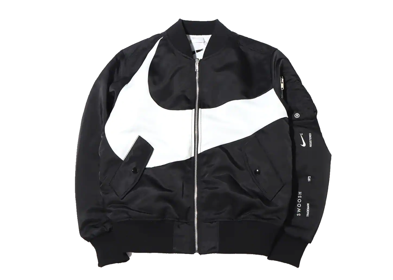 Nike Therma FIT Synthetic Phil Reversible Bomber Jacket Black (Asia Sizing)