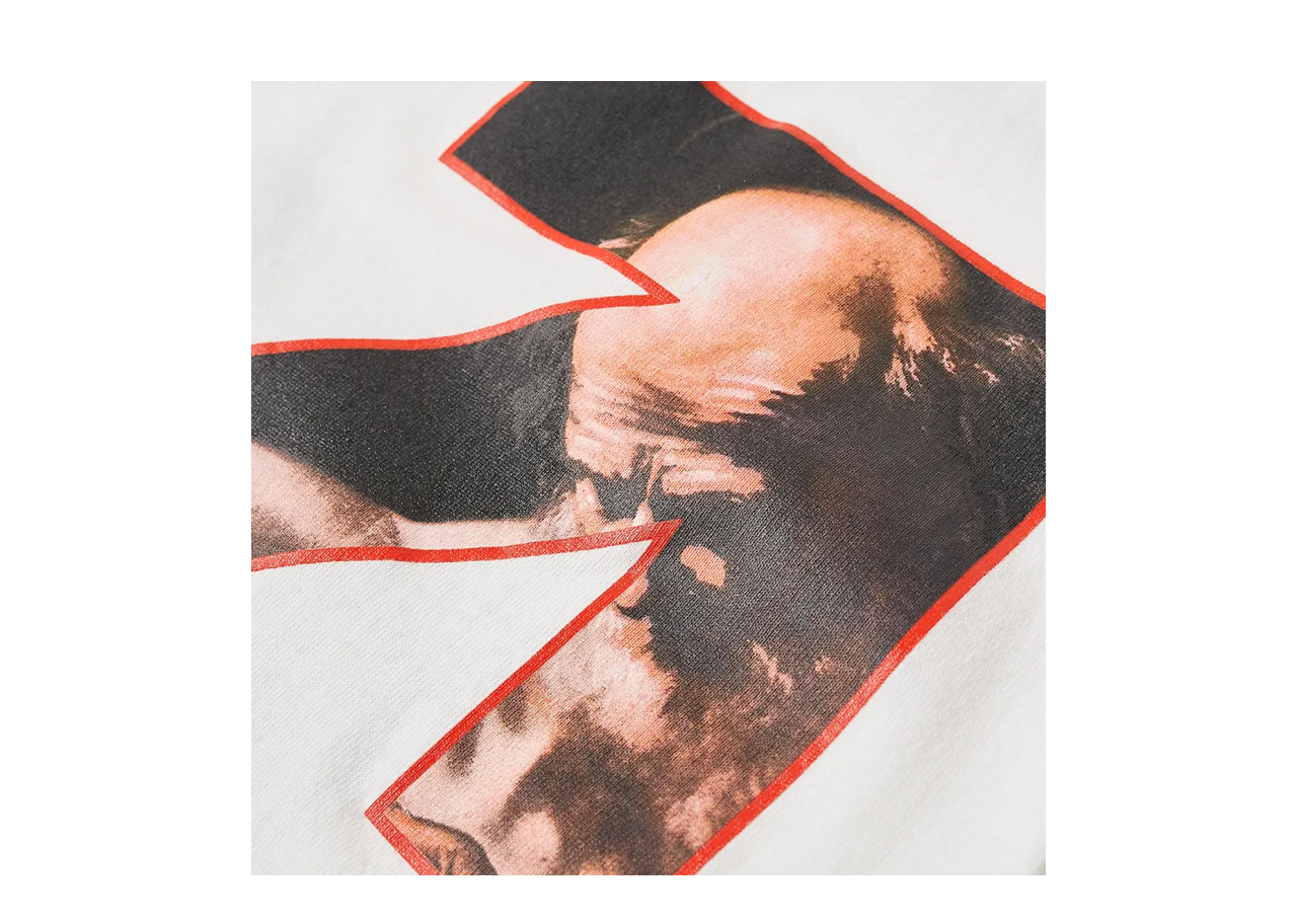 Off-White Caravaggio Over Tee White Red - photo 4