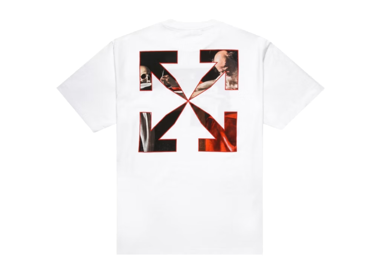 Off-White Caravaggio Over Tee White Red - photo 2